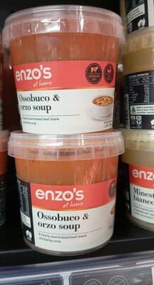 ENZO'S orzo soup