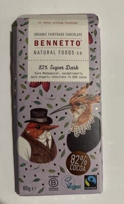 82% Super Dark Chocolate