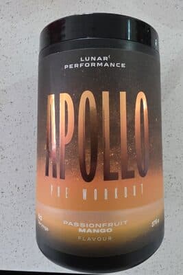 APOLLO PRE WORKOUT PASSIONFRUIT MANGO FLAVOUR