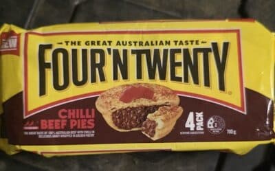 Chilli beef pie