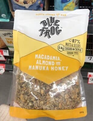 Macadamia almond and honey manuka
