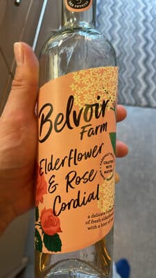 Elderflower & Rose Cordial
