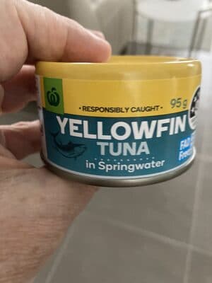 Yellowfin tuna (spring water)