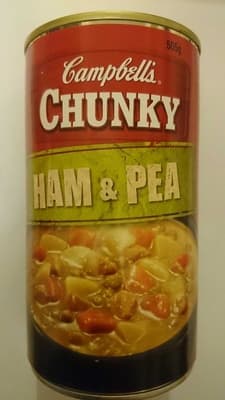 Chunky ham & pea