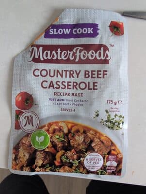 Country beef casserole