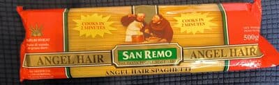 San remo angel hair no. 9 500g