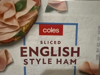 Sliced English Style Ham