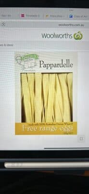 Pappardelle