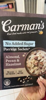 Porridge Sachets Almond, Pecan & Hazelnut