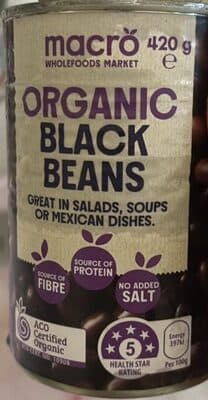 ORGANIC BLACK BEANS