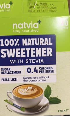 NatVia The 100% Natural Sweetener (organic)
