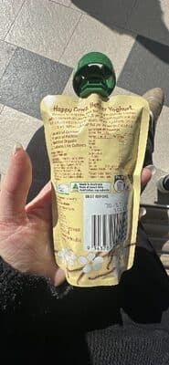 Vanilla Organic Yoghurt Squeeze