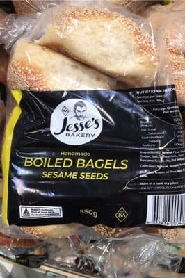 BOILED BAGELS sesame seeds (VEGAN)