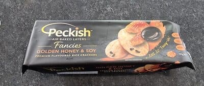 Golden Honey & Soy crackers
