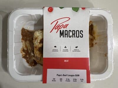 Papa’s Beef Lasagna GAIN