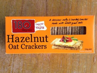 Oat Crackers - Hazelnut